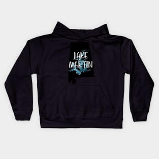 Lake Martin over Alabama Kids Hoodie